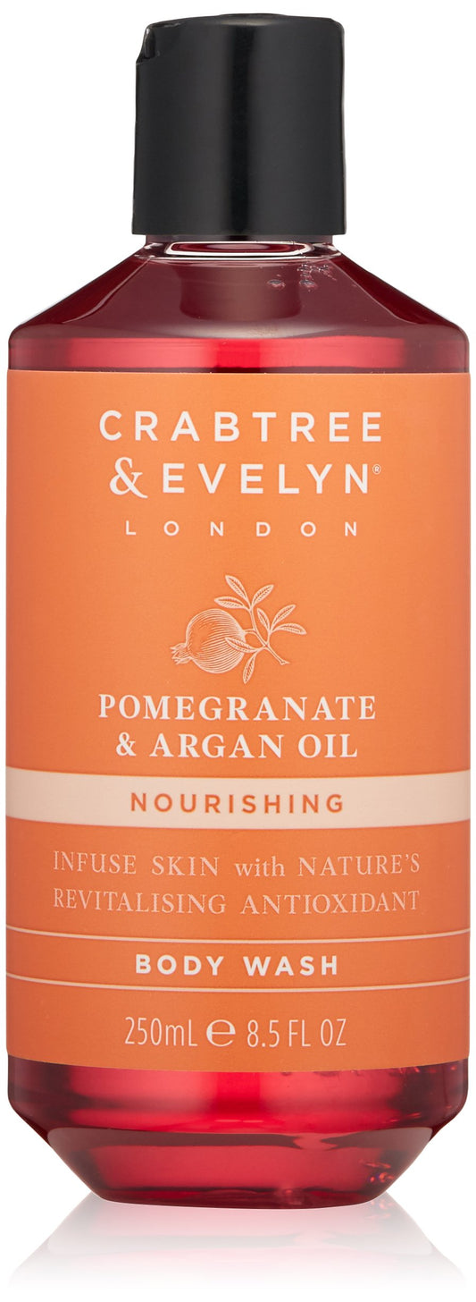 Crabtree & Evelyn Pomegranate & Argan Oil Body Wash, 8.5 Fl Oz Beauty & Personal Care Crabtree & Evelyn