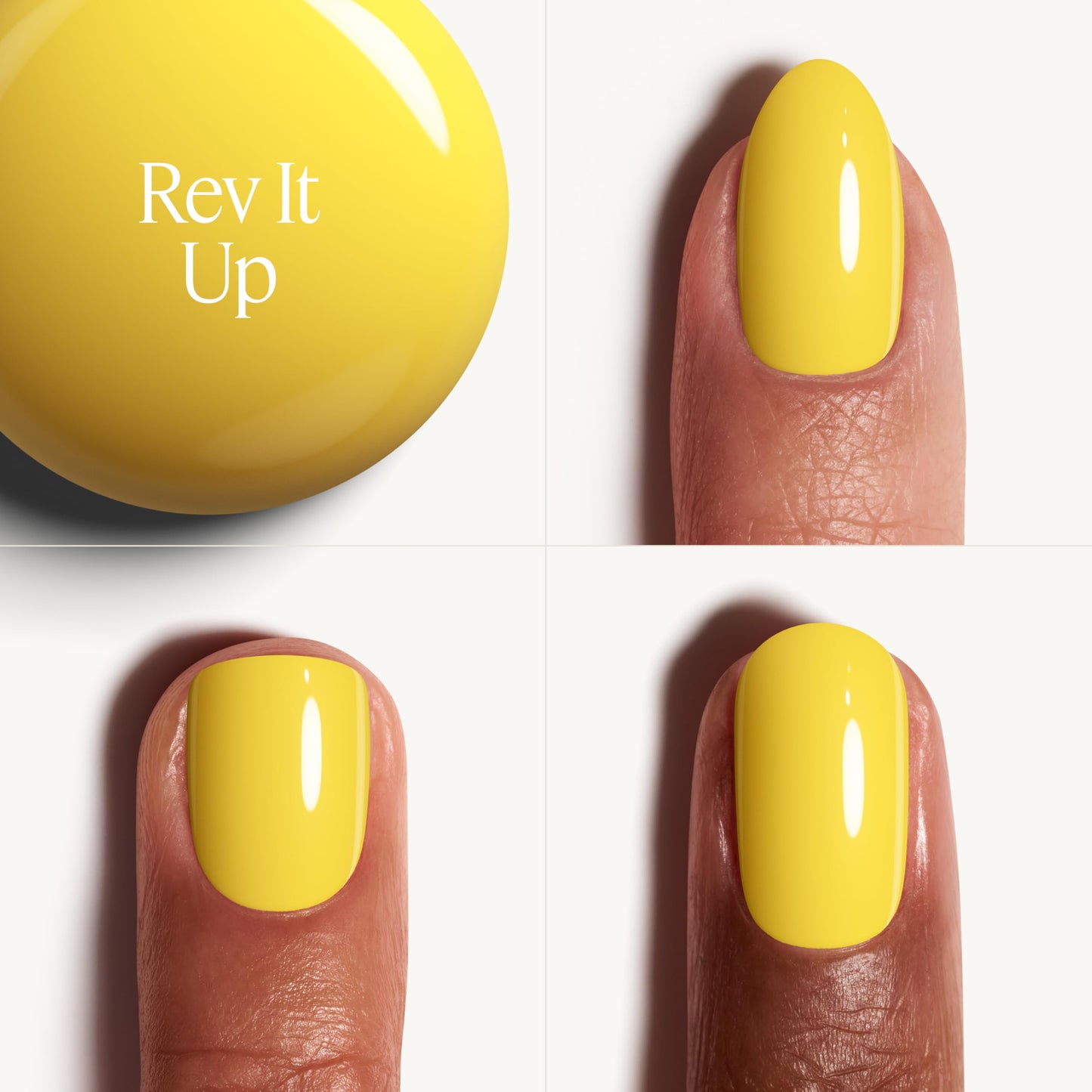 essie Gel Couture Nail Polish, Long Lasting Yellow Nail Polish, Vegan, Rev It Up, 0.46 fl oz Beauty & Personal Care essie