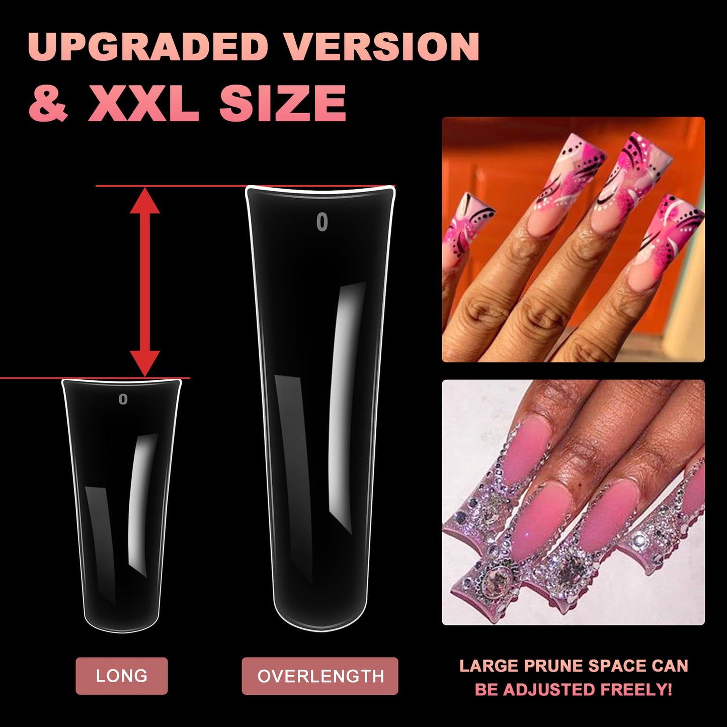 Ranrose Short Oval False Nail Tips-240PCS Beauty and Personal Care ranrose