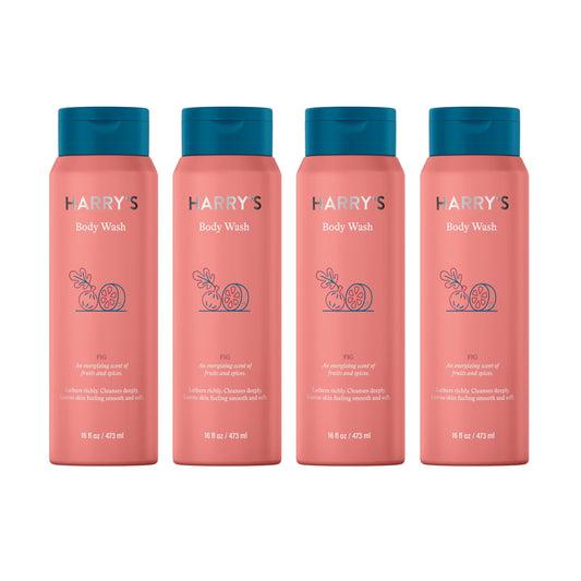 Harry's Men's Body Wash - Body Wash for Men - Fig, 16 Ounce (Pack of 4) Packaging May Vary Beauty & Personal Care Harry's