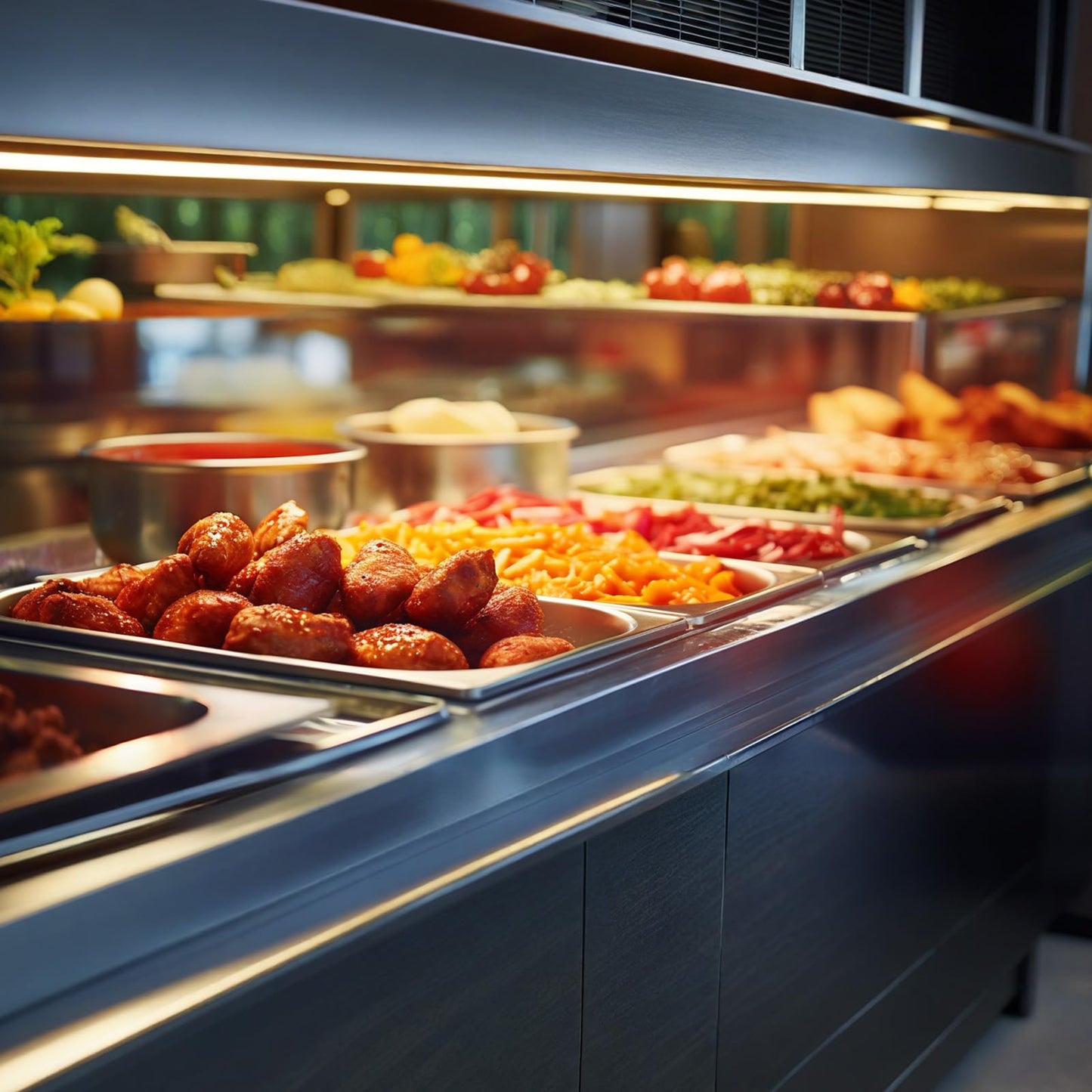 VEVOR Hotel Pan, Full Size Anti-Jam Steam Pans, 0.8mm Thick Stainless Steel 4-Inch Deep Commercial Table Pan, Catering Storage Food Pans…