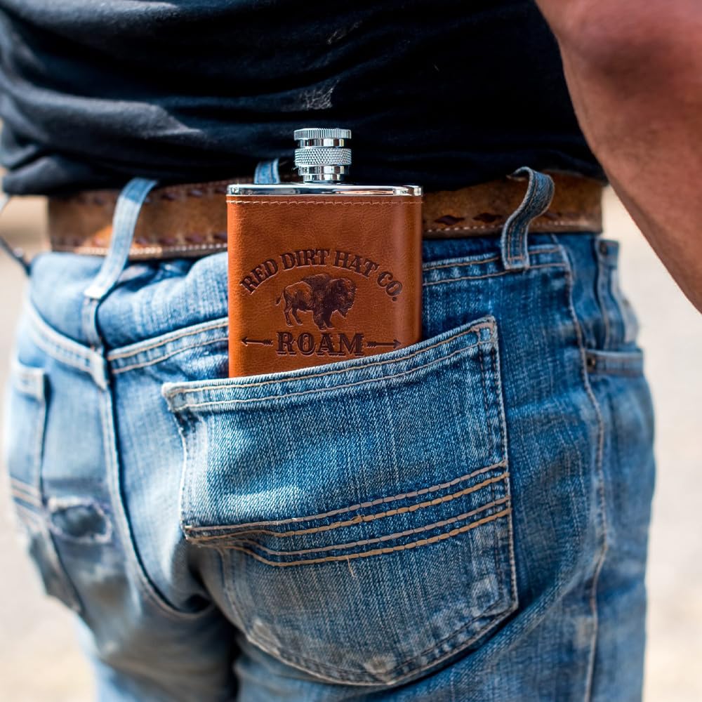 Red Dirt Hat Company Roam Cologne for Men - Fresh & Masculine Fragrance with Leather Tones and Cedarwood Notes - Men's Body Spray Cologne for Everyday