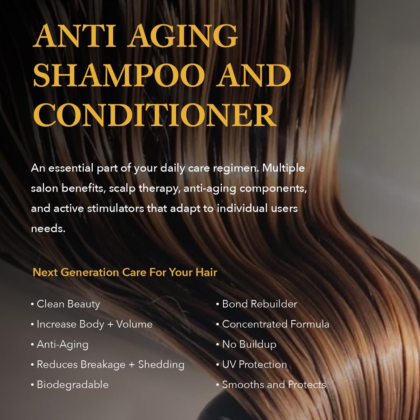 Shampoo and Conditioner. Clarifying & Deep Conditioning. Promotes Strong, Healthy Hair, Scalp, and Hair Growth (Travel Size)