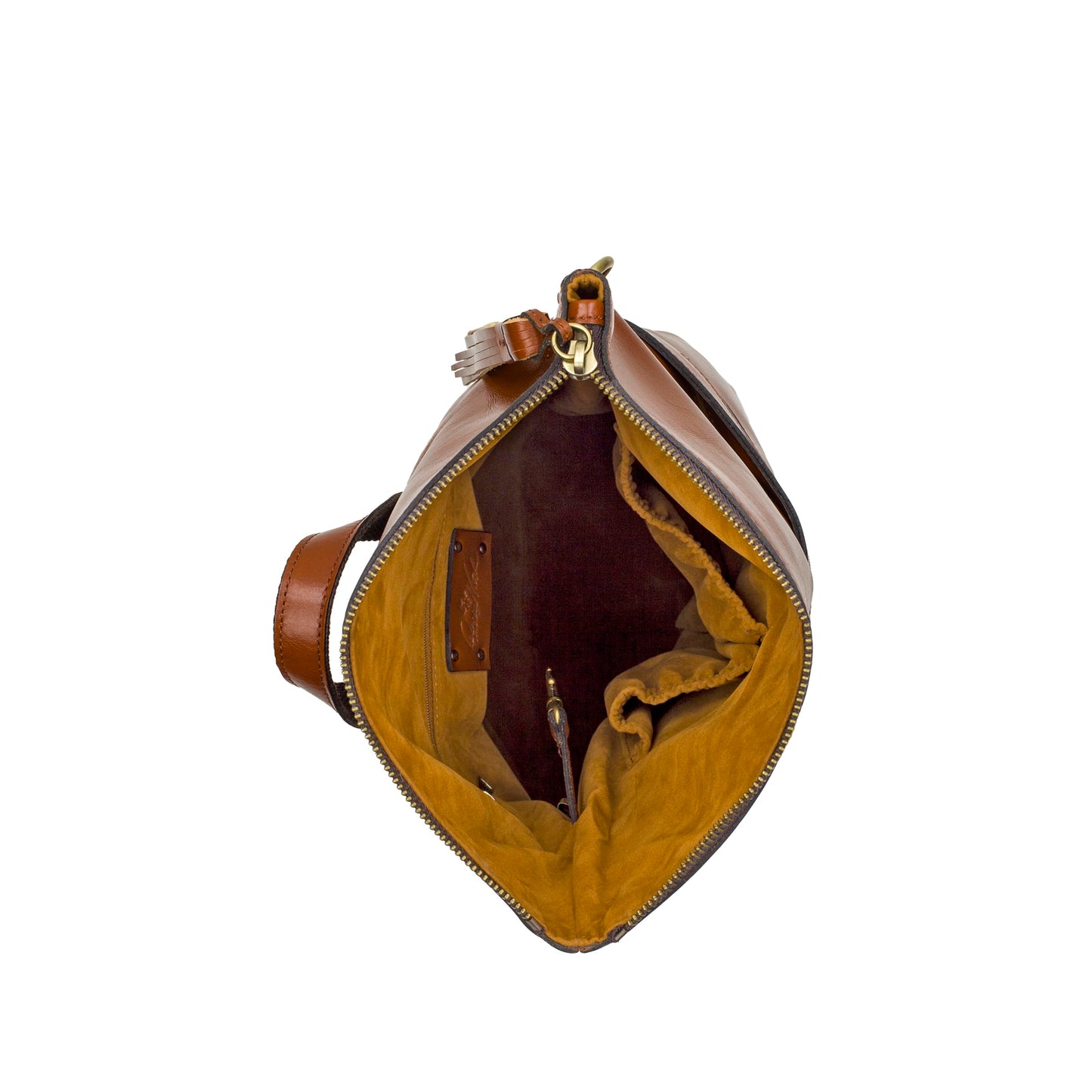 Patricia Nash Luzille 100% Full Grain Leather Backpack for Women - Convertible Backpack Tote - Genuine Leather BackPack Purse/Crossbody, Tan O/S