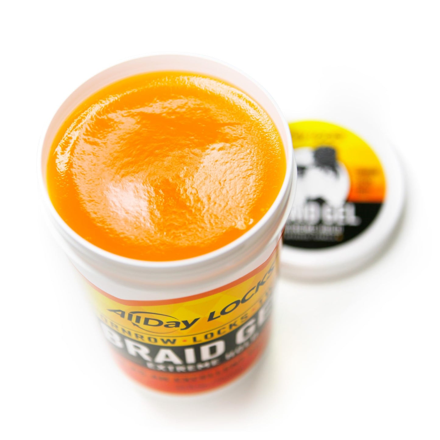 AllDay Locks Braid Gel Extreme Hold - Braiding Gel for Cornrows, Locks, & Twisting, Moisturizing Edge Control for Women and Men, Natural Formula