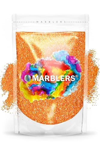 MARBLERS Holographic Glitter [Rainbow Orange] 3oz (85g) | Fine | Non-Toxic, Vegan, Cruelty-Free | Face, Body, Eyeshadow, Hair, Festival, Party Makeup