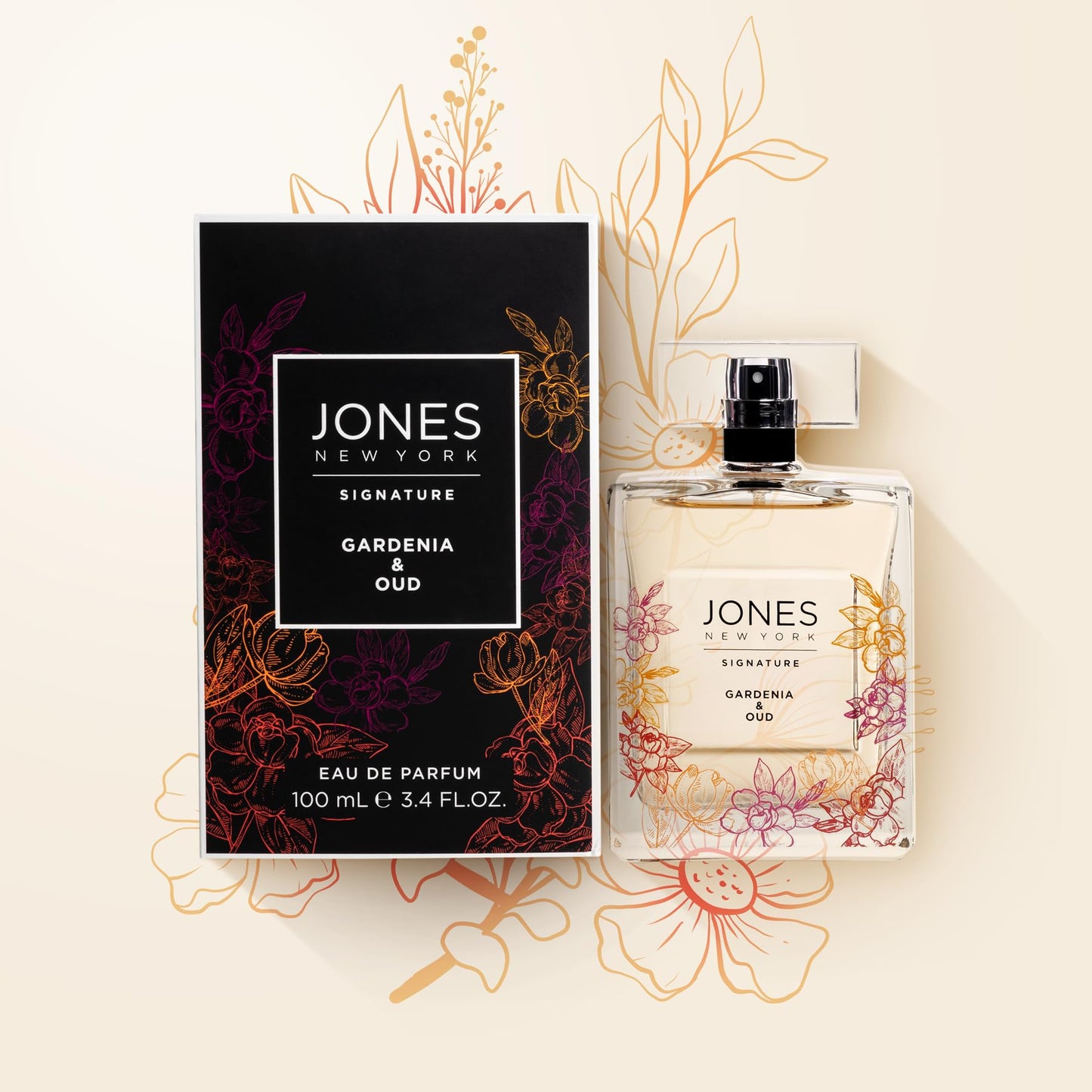 Jones New York Gardenia & Oud Eau De Parfum Fragrance for Women 3.4 fl oz