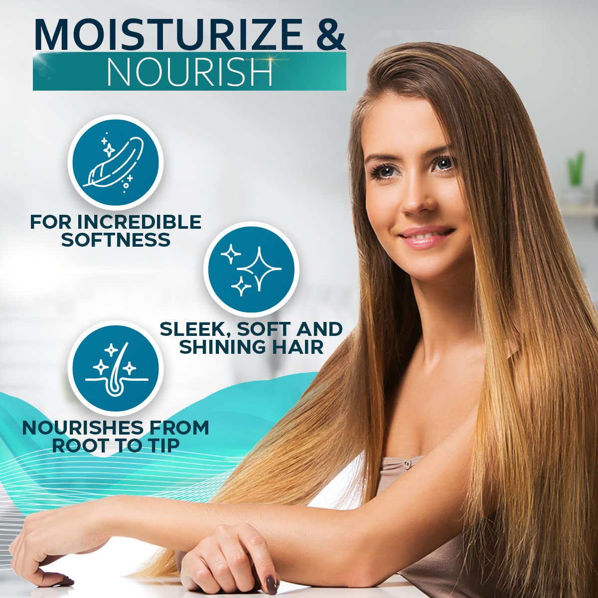 Biotin Hair Thickening Serum for Men and Women - Intense Strengthening Treatment Product with Natural Botanical Oil Blend to Help Boost Thin Hair Beauty and Personal Care BELLISSO