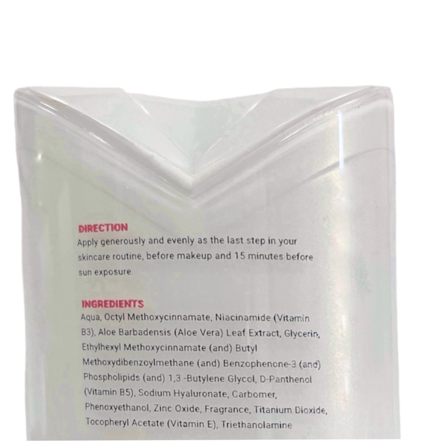 Ryxskin Ryx Skin Invisible Sunshield Sunscreen Anti-Blue Light Technology SPF 40 PA+++, 50ml, Small
