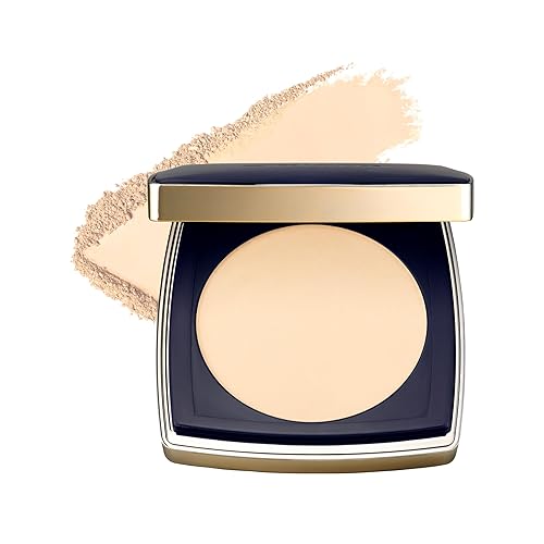 Estée Lauder Double Wear 12-Hour Stay-in-Place Matte Powder Foundation | Controls Oil & Shine, 0.39 Ounce, 1N1 Ivory Nude