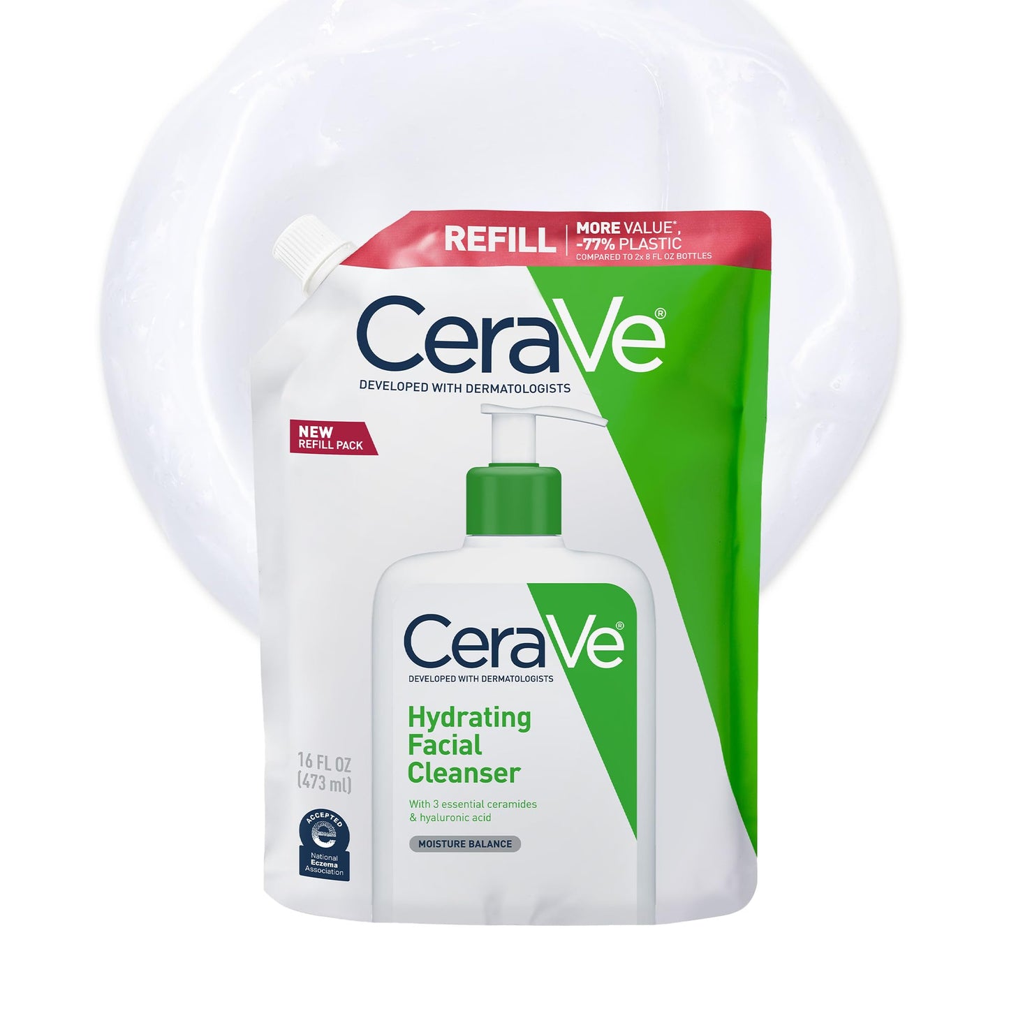 CeraVe Hydrating Facial Cleanser, Moisturizing Face Wash For Dry Skin, Hyaluronic Acid + Ceramides + Glycerin, Hydrating Cleanser For Normal To Dry Beauty and Personal Care CeraVe