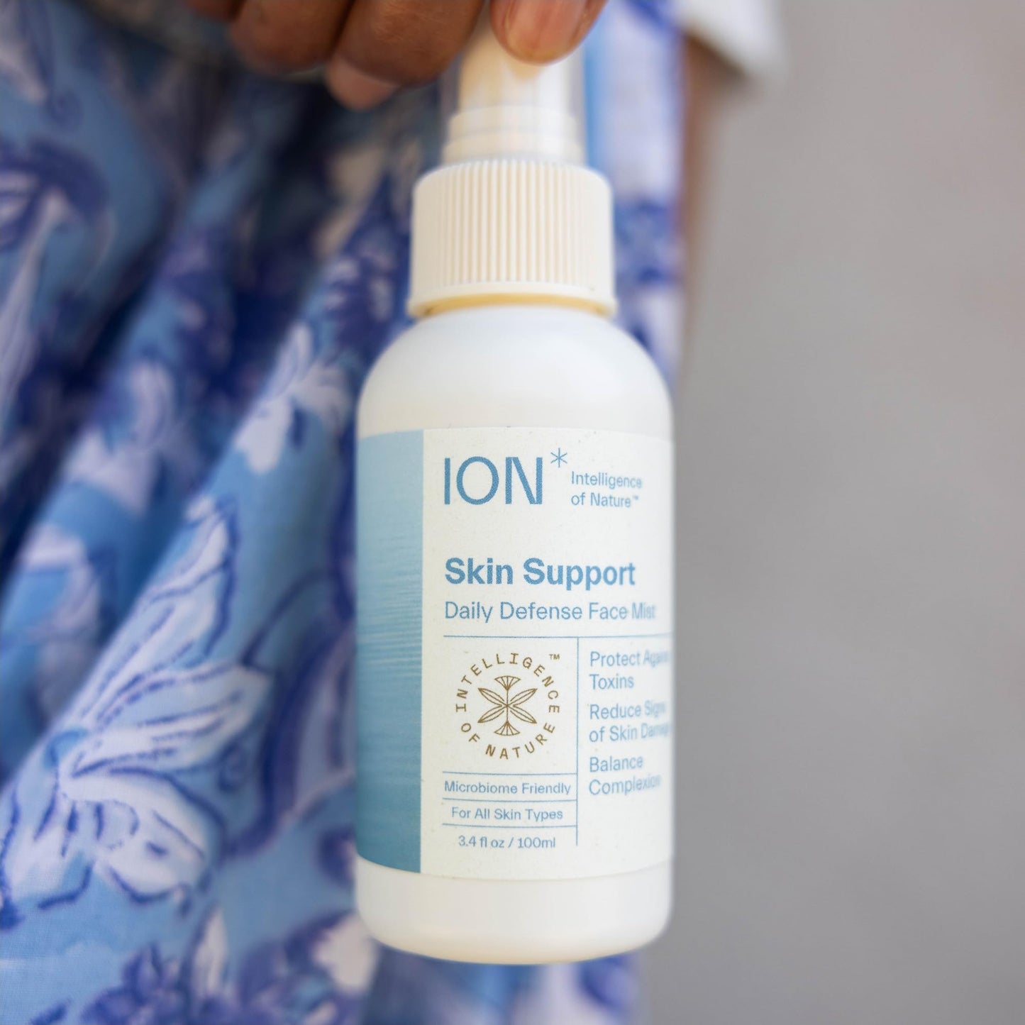 ION* Intelligence of Nature Skin Support Face Mist Hydrating Spray - Refreshing Facial Mist Spray for Daily Use, Travel Size, Vegan Friendly Formula