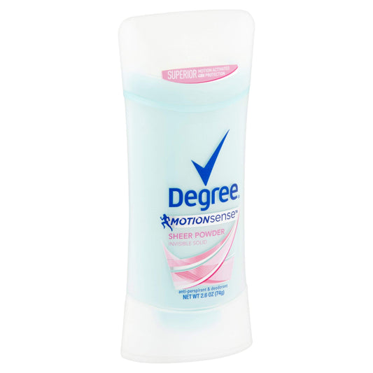 Degree Deodorant 2.6 Ounce Womens Motion Sense Sheer Powder (76ml) (6 Pack) Beauty and Personal Care Degree