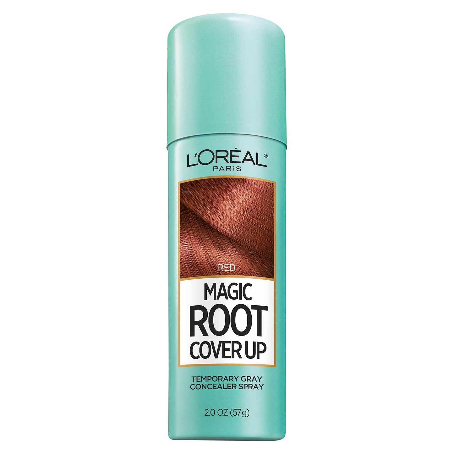 L'Oreal Paris Magic Root Cover Up Gray Hair Spray, 100% Gray Hair Coverage with Buildable, Lightweight, Transfer-Resistant, and Temporary Formula
