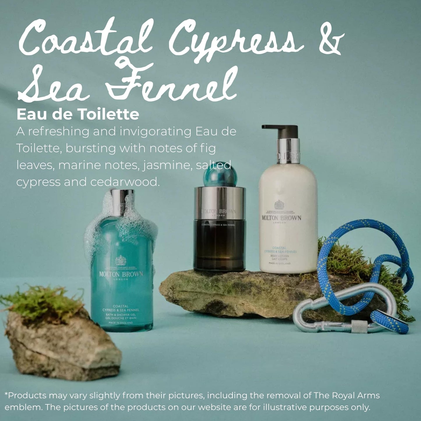 Molton Brown Coastal Cypress & Sea Fennel Eau de Toilette 3.3 fl. oz.