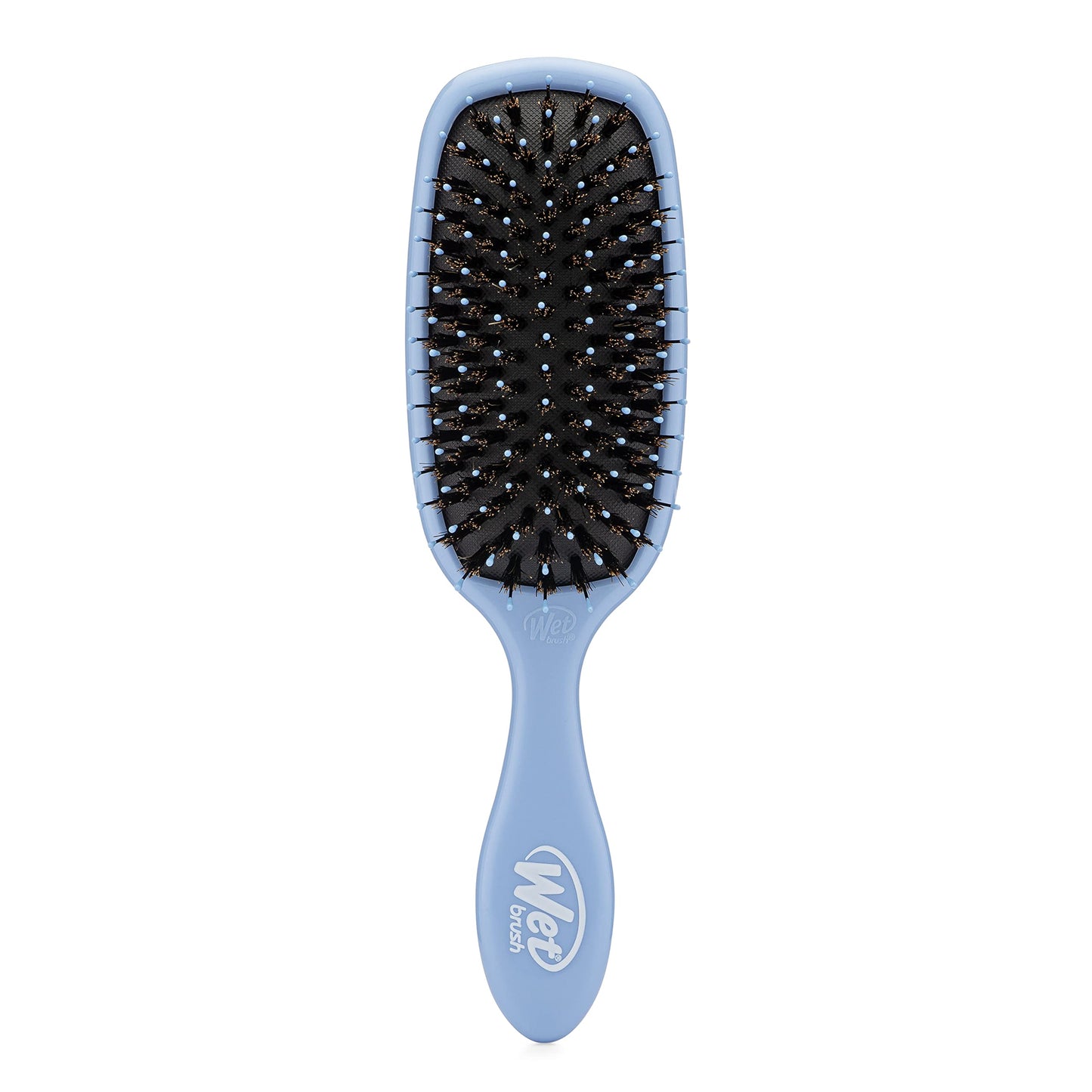 Wet Brush Shine Enhancer Hair Brush, Sky - Exclusive Ultra-soft IntelliFlex Bristles - Natural Boar Bristles for All Hair Types - For Women and Men Beauty and Personal Care Wet Brush