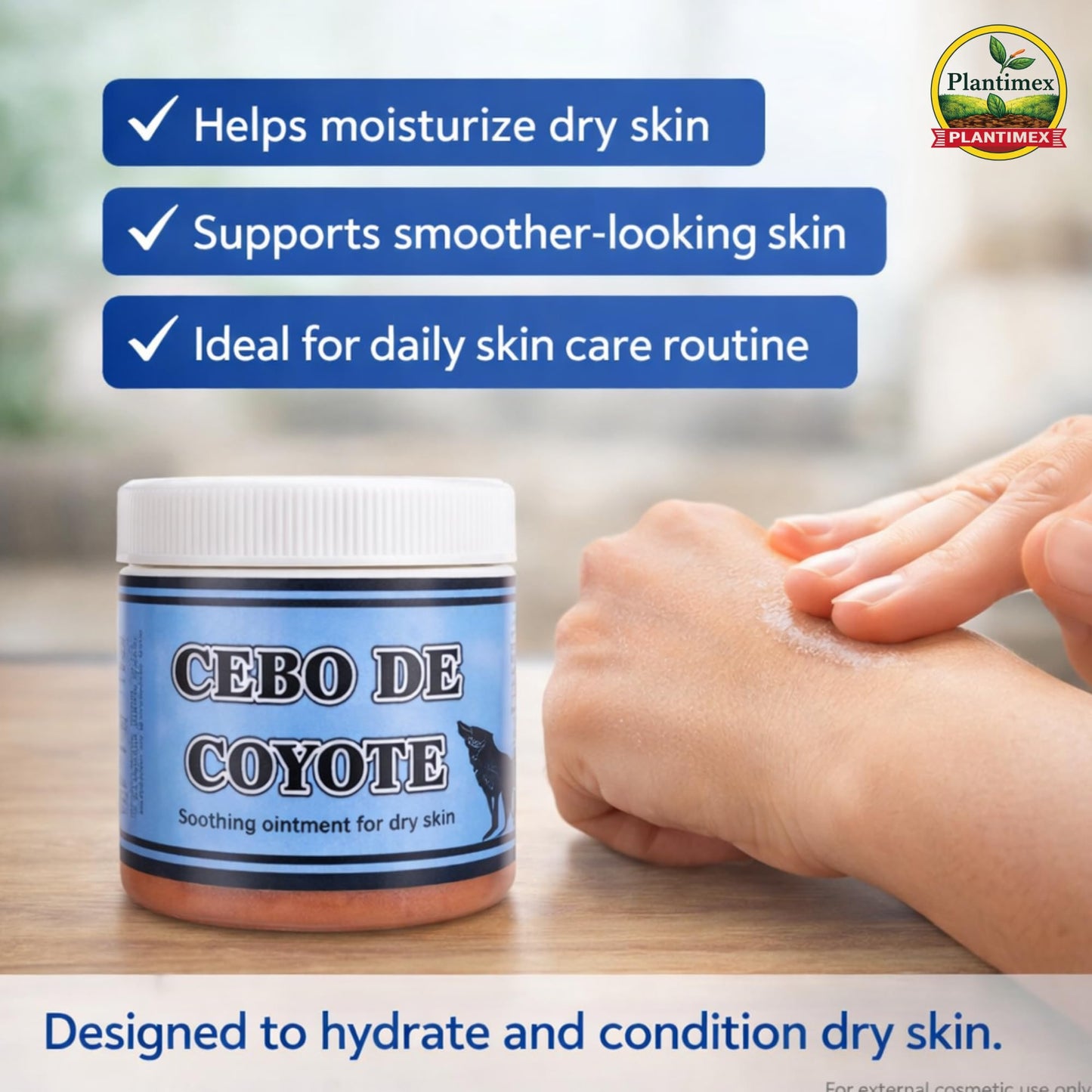 Alma Belleza Cebo de Coyote (Coyote Bait) - 3.5 oz (100g) Cosmetic Ointment | Pomada: