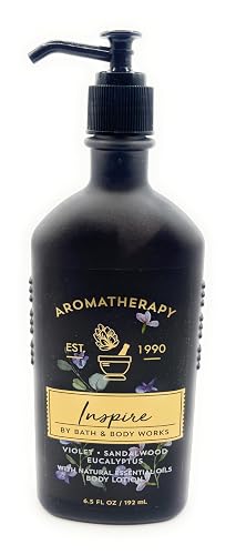 Bath and Body Works Aromatherapy Inspire Moisturizing Body Lotion- 6.5 fl. oz / 192 ml