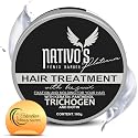 Nativo's Hair Thickening Styling Cream - Volumizing Formula with Keratin, Bee Honey, and Trichogen - Frizz Control and Flexible Hold for Men and Women