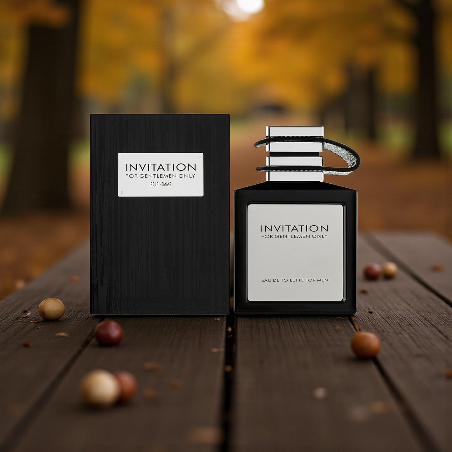 INVITATION FOR GEMTLEMEN ONLY BY EMPER COLOGNE MEN 3.3 OZ / 100 ML EAU DE TOILETTE SPRAY