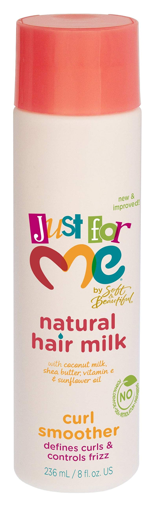 Just For Me Hair Milk Curl Smoother 8oz (3 Pack)