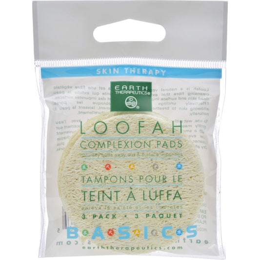 Earth Therapeutics Skin Therapy Loofah Complexion Pads (Pack of 12) Beauty and Personal Care Earth Therapeutics