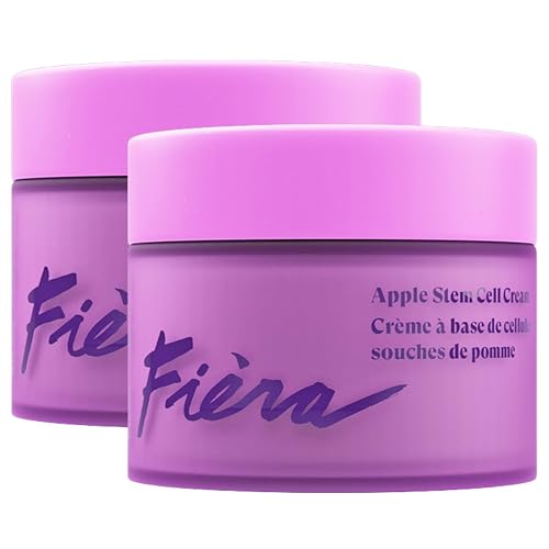 FIÈRA 24-Hour Rejuvenating Face Cream with Apple Stem Cells - Anti-Aging Moisturizer for Mature Skin, Day & Night Hydration, Improves Skin Tone