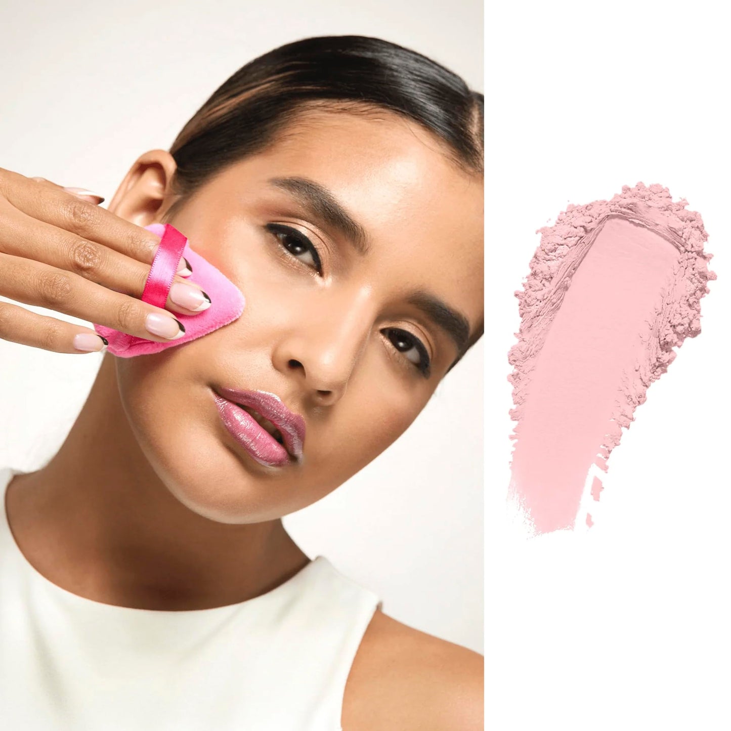 Slay the Bake Blurring Powder by Gerard Cosmetics, Soft Matte Pink Setting Powder, Minimizes Fine Lines for Mature Skin, Talc Free, Cruelty Free