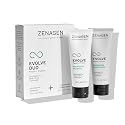 ZENAGEN Evolve Repair + Protect Travel Duo | Nourishing Shampoo + Conditioner, Repairs & Strengthens Damaged Hair, Promotes Thicker Fuller Growth