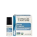Forces of Nature Natural, Organic Acne Skin Care Treatment, Non GMO, No Harmful Chemicals, Cruelty Free - Acne & Pimple Control, Clear & Balance Skin