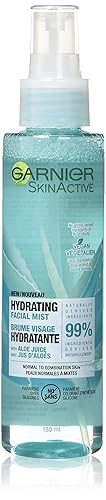 Garnier Aloe Hydrating Facial Mist Facial Treatments 4.4fl oz, pack of 1