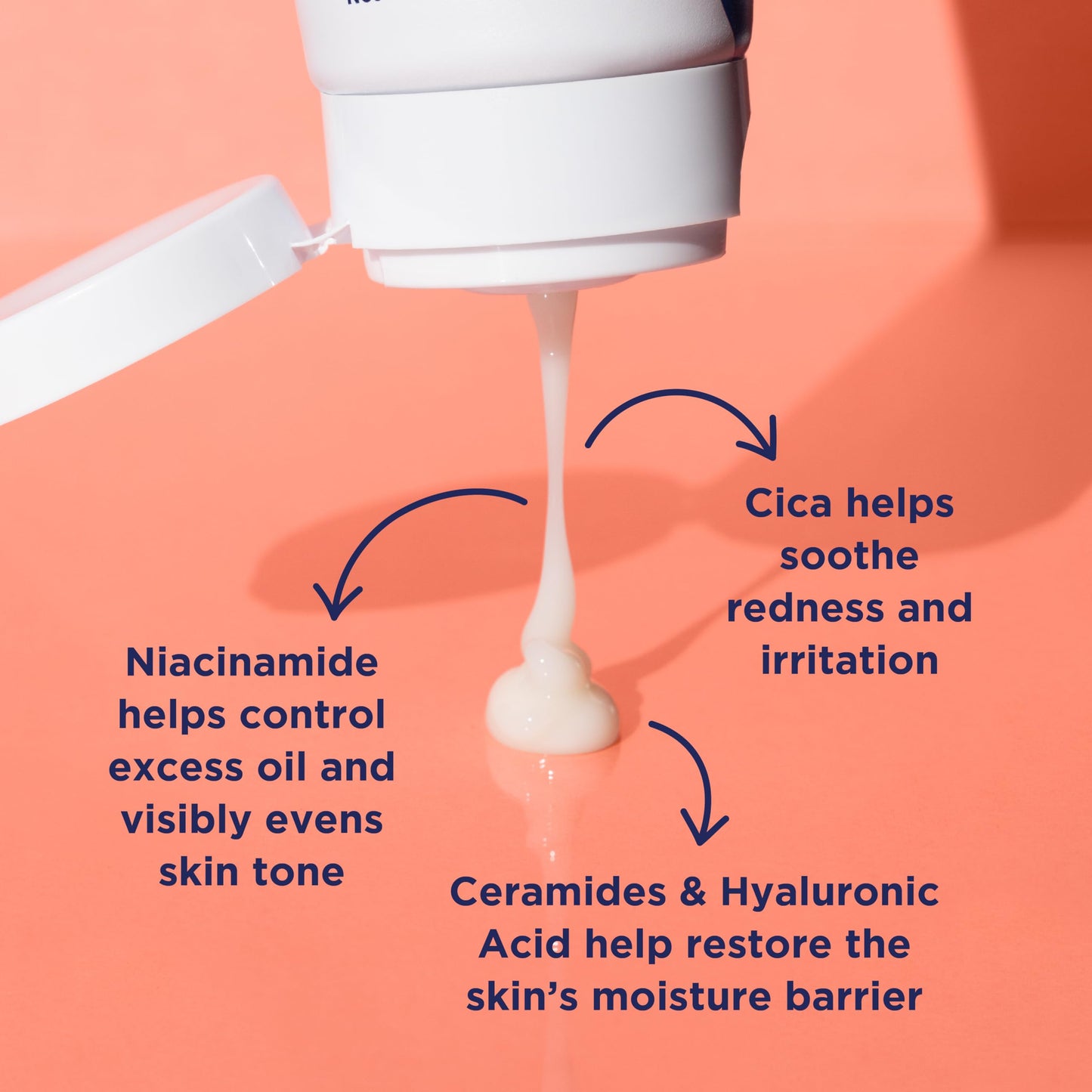 PanOxyl PM Balancing Repair Moisturizer with Niacinamide, Ceramides and Cica, Hydrating Face Moisturizer, Acne Prone Skin and Dry Skin Beauty and Personal Care PanOxyl