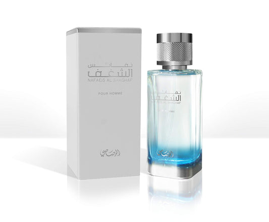 RASASI Nafaeis Al Shaghaf Eau De Parfum Men Spray, 100ml (3.40 Oz) - Exquisite Arabian Perfume For Men With A Long Lasting Fragrance, Elevate Your