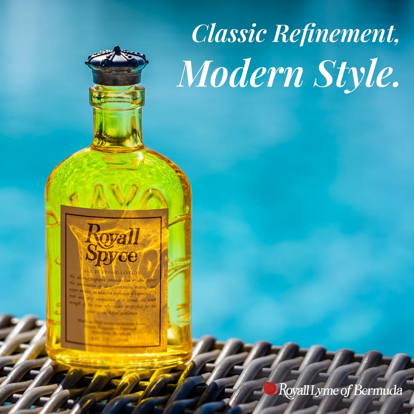 Royall Spyce Cologne, Classic Aftershave Scent for Men with Bay Rum, Royal Lyme Fine Perfume, Fragrance Gift, Masculine Grooming Spray, Timeless Men’s