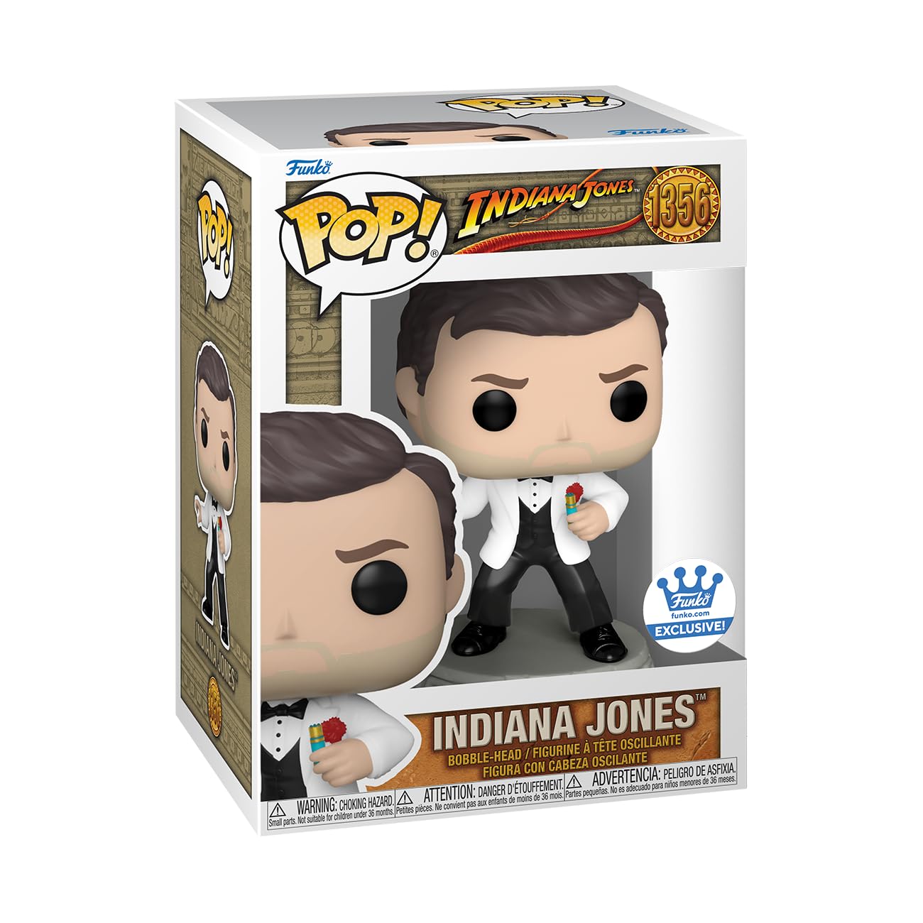 Pop! Indiana Jones in a Suit Exclusive Vinyl Figure