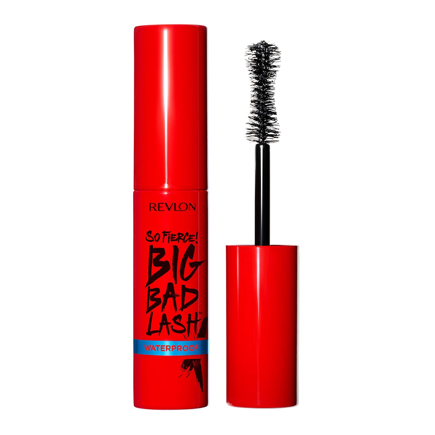 Revlon Mascara, So Fierce Big Bad Lash Eye Makeup, Volumizing, Lasts up to 24 Hours, No Clump, Smudge-Proof, Flake-Free, 762 Waterproof Blackest