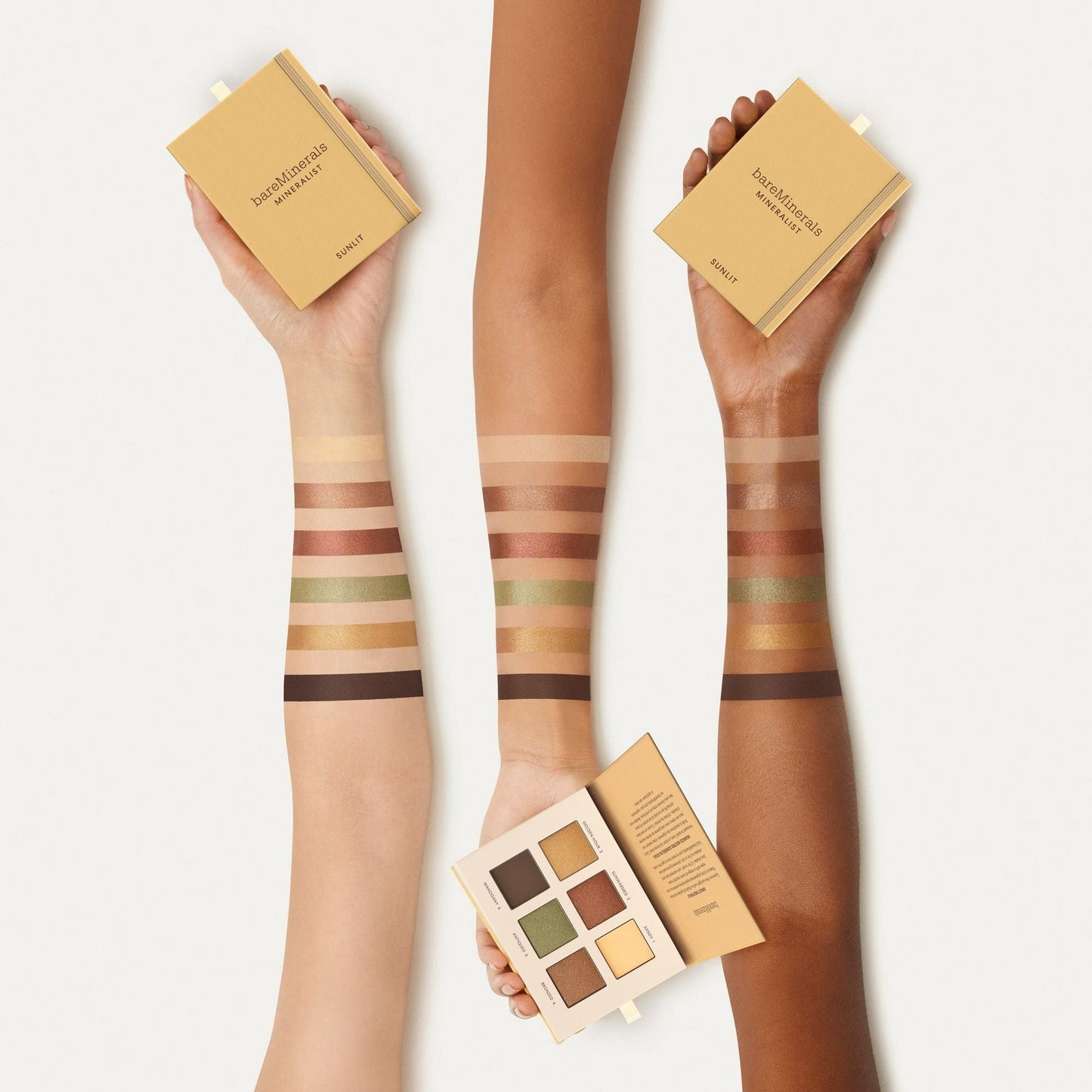 bareMinerals Mineralist Eyeshadow Palette, Sunlit, Vegan, Cruelty-Free & Dermatologist-Tested