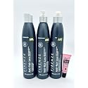 Firenze Professional AHL Anti-Hair Loss Shampoo, Conditioner and Gel 10.1 fl oz with Prunus Africana Extract & Panthenol - Free Starry Lip Plumping