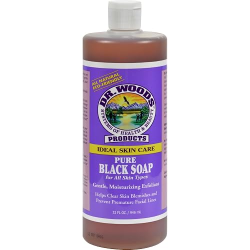 Dr Woods Soap Black
