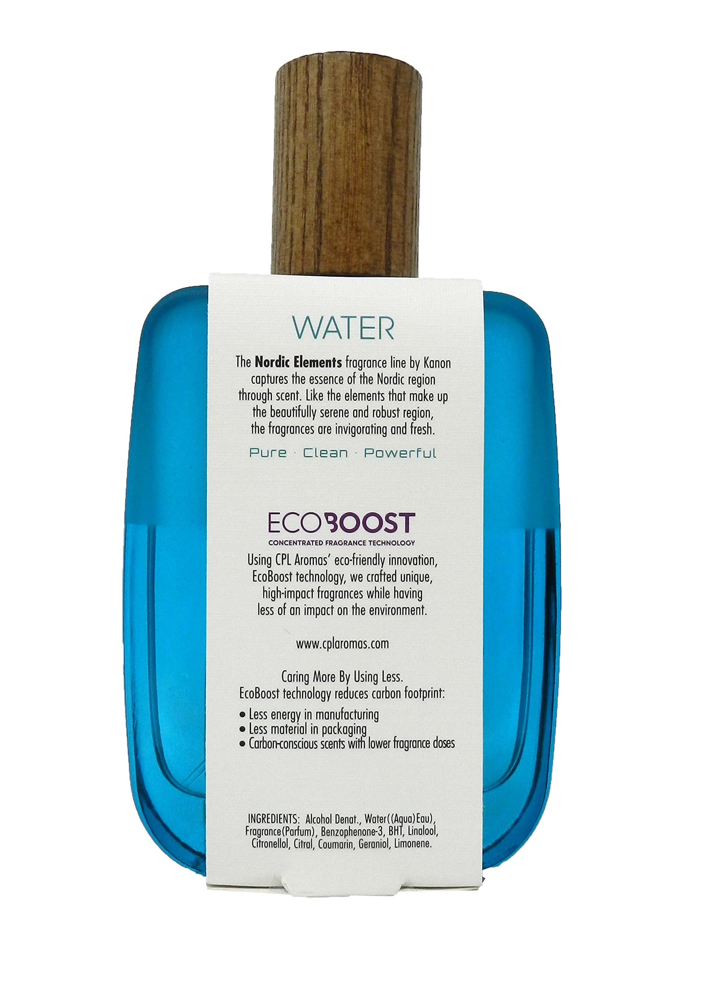 Kanon Nordic Elements Water Edt Spray 3.4 Oz