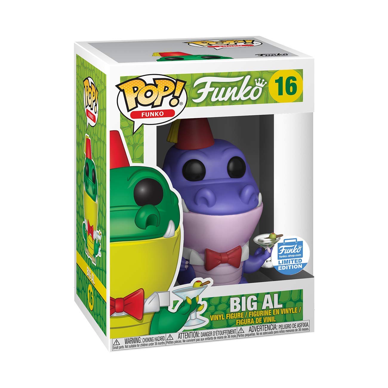Funko Pop Funko 16 Spastick Plastick 38519 Big Al Purple