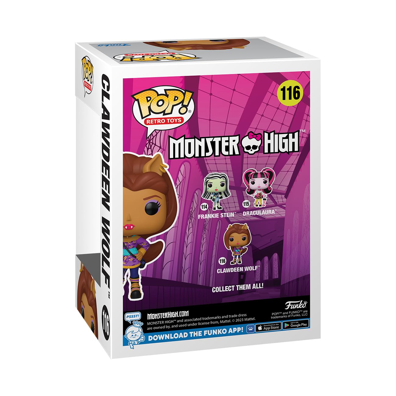 Funko POP! Vinyl: Monster High - Clawdeen Wolf - Collectable Vinyl Figure - Gift Idea - Official Merchandise - for Kids & Adults - TV Fans - Model…