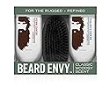 Billy Jealousy Original Beard Envy Facial Hair Refining Kit with Beard Wash Facial Hair Control and Boar Bristle Brush for Clean, Hydrated, Soft