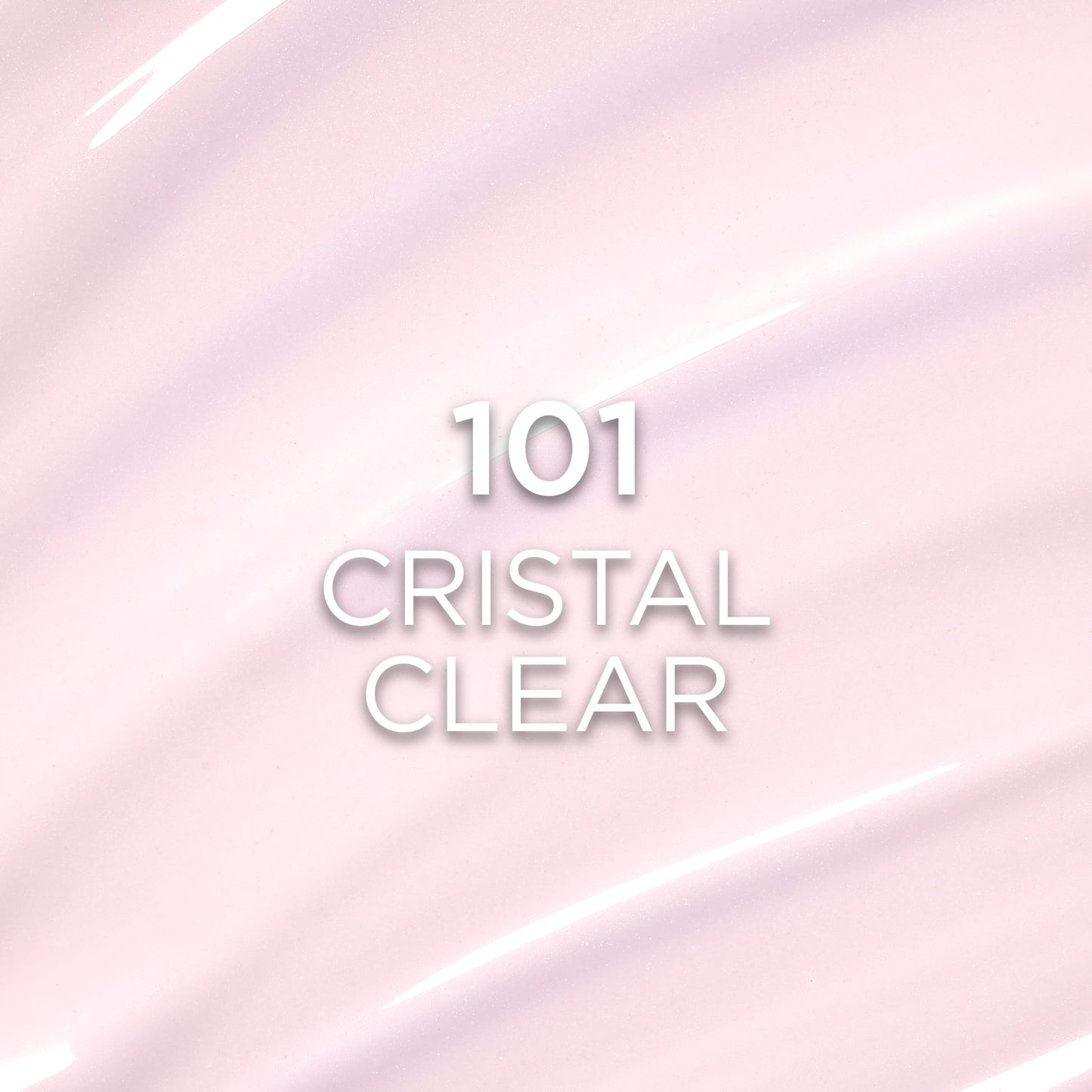 L'Oreal Paris Plump Ambition Hyaluron Lip Oil, 24 HR Lip Gloss with Hyaluronic Acid, Volumizing Formula with Glass-Like Shine, Cristal Clear 101, 0.16