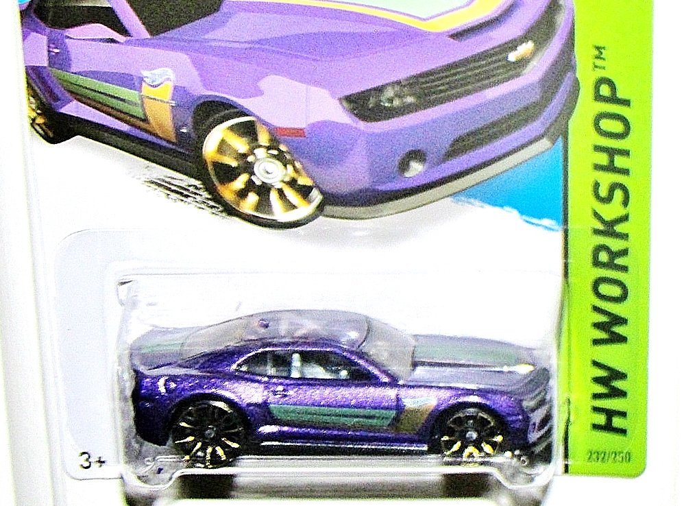 Hot Wheels, 2015 HW Workshop, '13 Hot Wheels Chevy Camaro Special Edition [Purple] 232/250