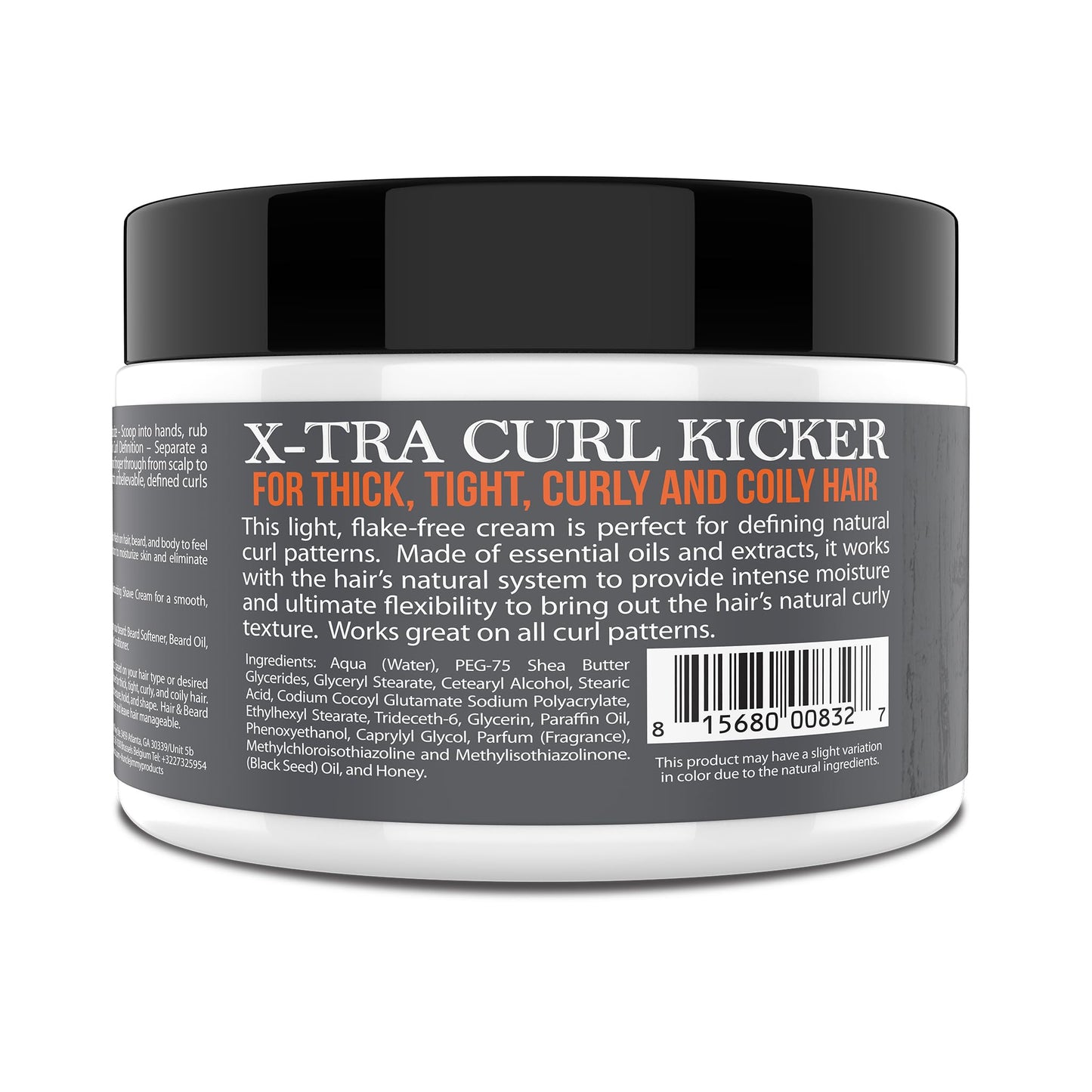 Uncle Jimmy X-TRA Curl-Kicker | Curl Enhancer & Moisturizer for Thick, Curly, Coily, Wavy & Frizzy Hair | Defines & Hydrates | 8oz (Pack of 2)