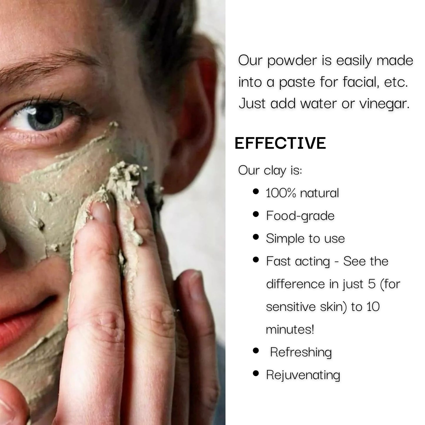 Schizandu Organics Bentonite Indian Aztec Healing Clay, Vegan 100% Pure Detox Powder | 3 Lbs | ToxinFree, Use for Beauty Masks, Detoxifying Baths