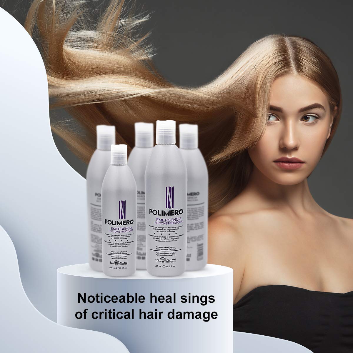 Tempo Cosmetics Labs Polimero Emergencia Reconstructora, 16.9 Ounce