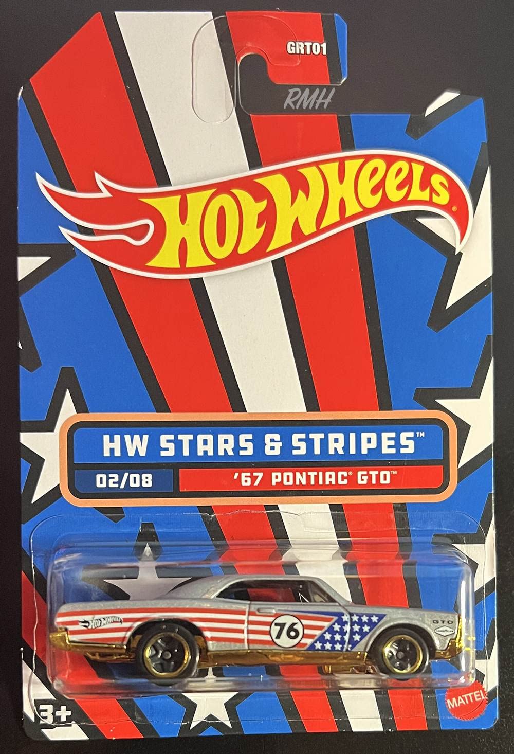 Hot Wheels 2022 HW Stars and Stripes Complete Set of 8 Diecast Vehicles from GRT01-956C Release