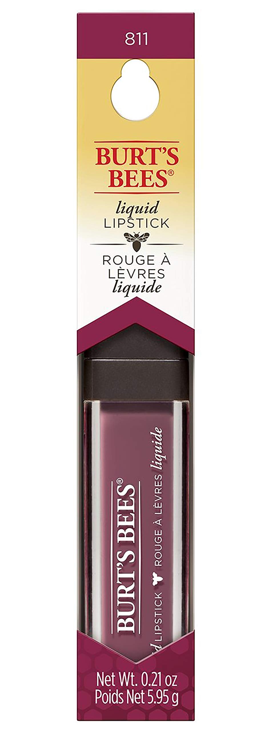 Burt's Bees 100% Natural Moisturizing Liquid Lipstick, Blush Brook - 1 Tube